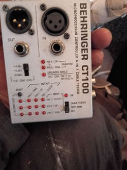 BEHRINGER Behringer CABLE TESTER CT100 Cable Tester