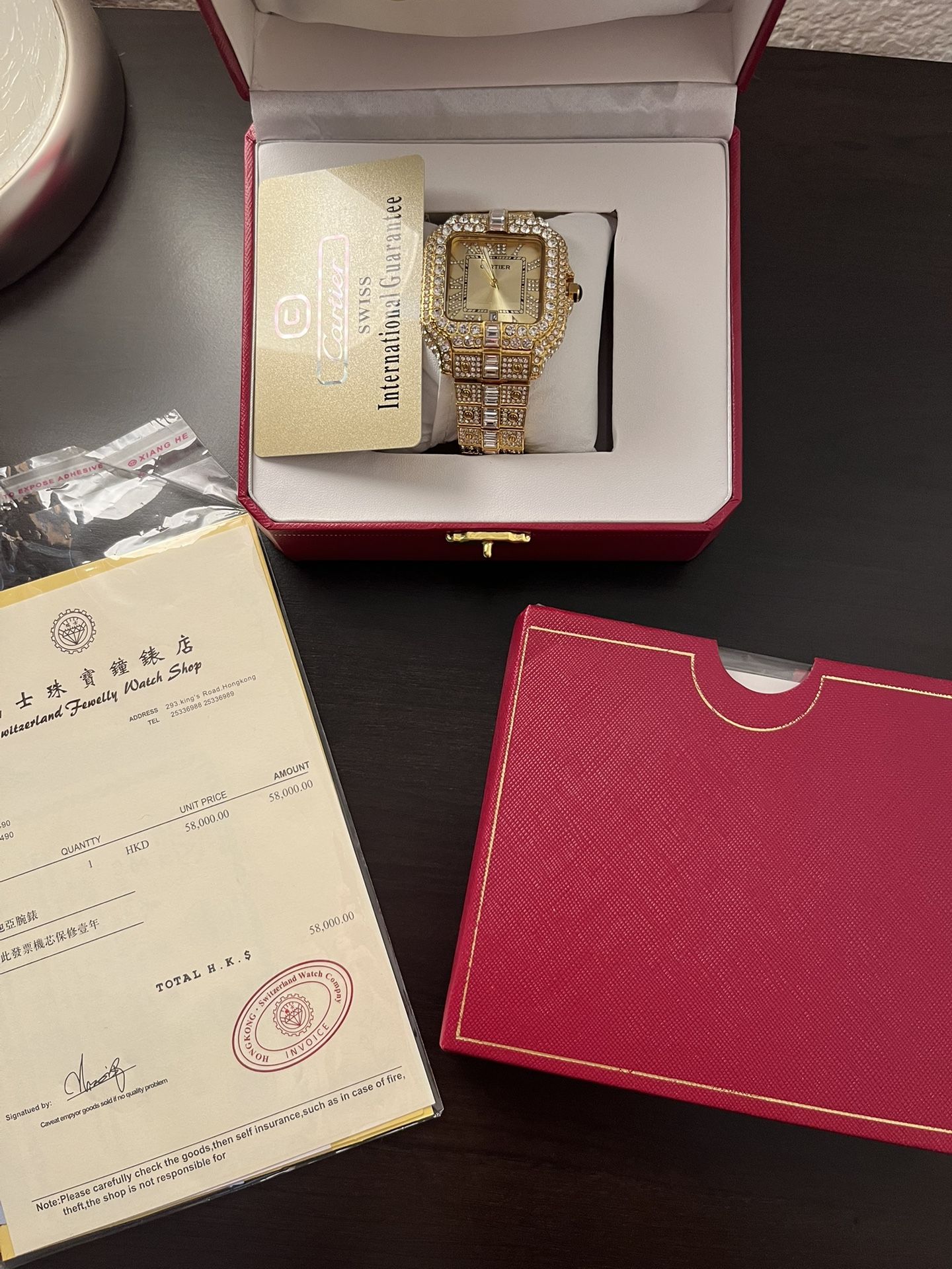 Moissanite  Watch Carti  
