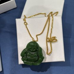 Buddha Jade Charm 