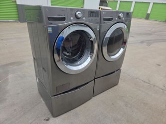 Washer and dryer set