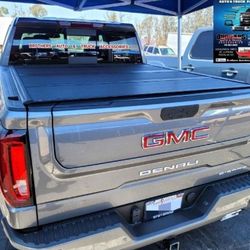 Tonneau Cover Flush Hard Bed Cover Tri-Fold Matte Finish Tapaderas Al Raz  Bakflip MX4 