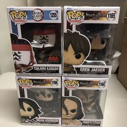 Funko Pop bundle anime lot