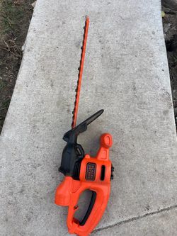Black and decker hedge trimmer