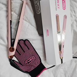  Flat Iron Hair Straightener and Curler 