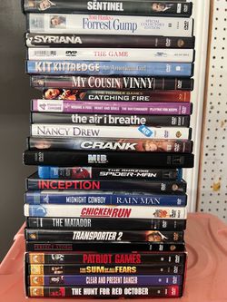 Mixed DVD and Blu-ray Movie Lot – 20+ Films