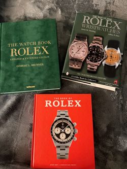 Rolex Collector Book Bundle – $220 for All 3