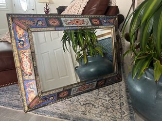 Incredible, Exquisite Italian Handmade Large Mirror