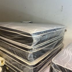 Queen Pillowtop Mattress And Box Spring New In Plastic Free Delivery In Atlanta 