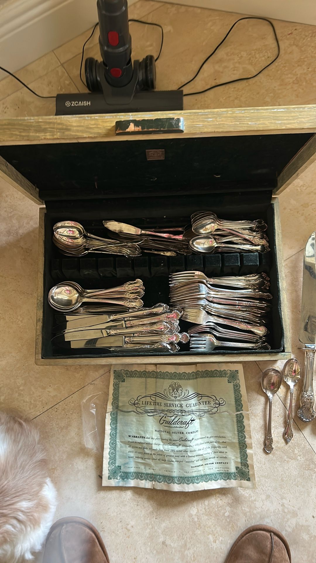 1940’s Silver Plated Flatware 