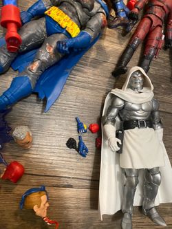 MAFEX Superman and Marvel legends for 130$$$$ local pickup