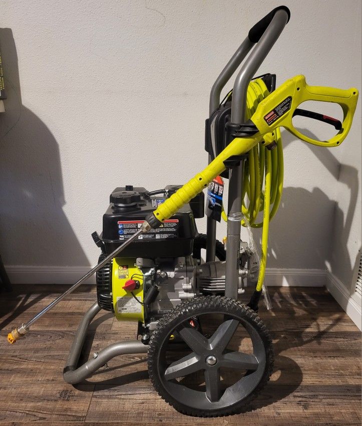 RYOBI 2900 PSI 2.5 GPM Cold Water Gas Pressure Washer with Pressure