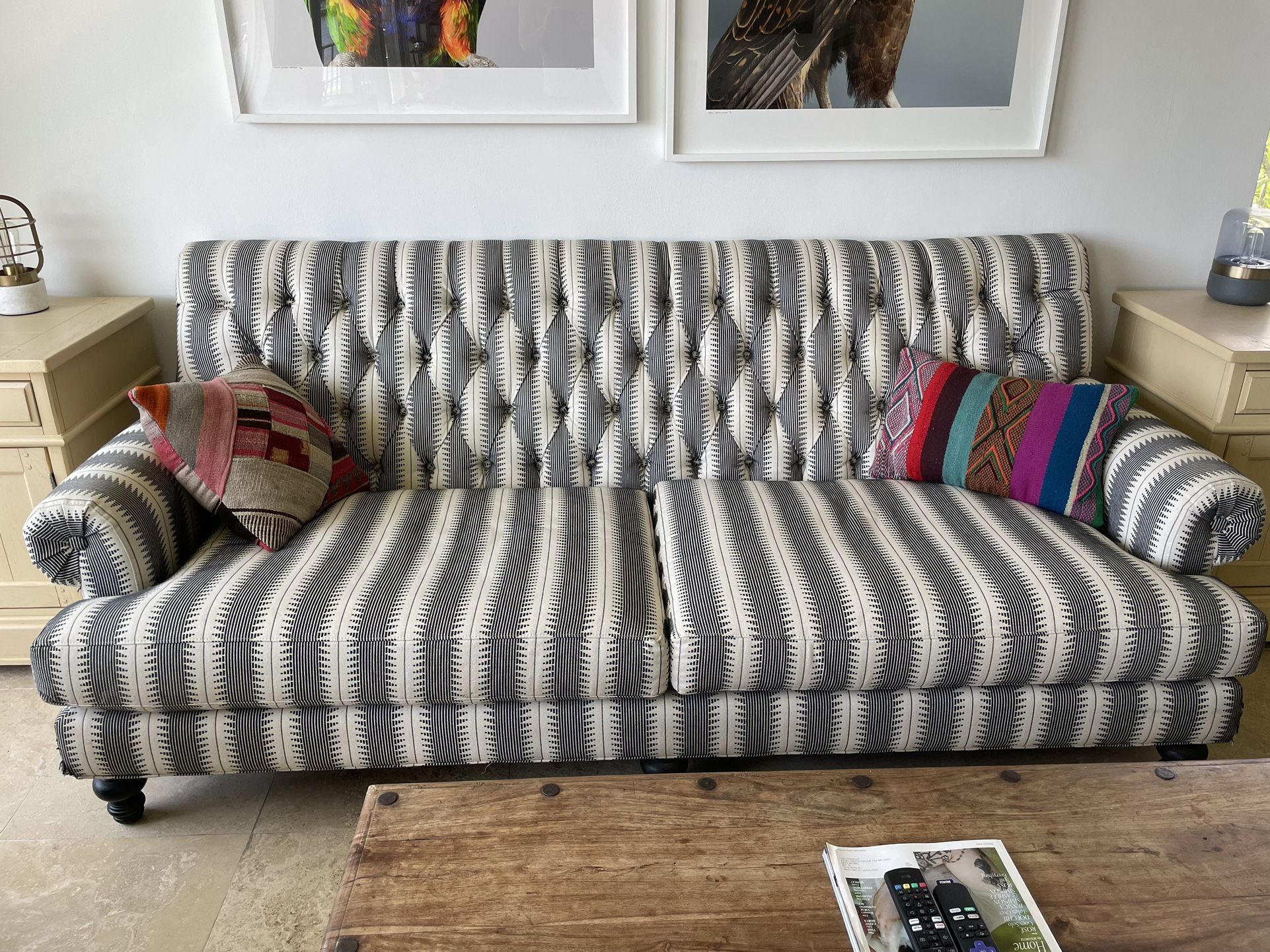 Anthropologie 89” Sofa