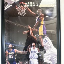 Framed Kobe Picture 