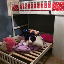 Twin Over Full Bunk Bed With Dresser