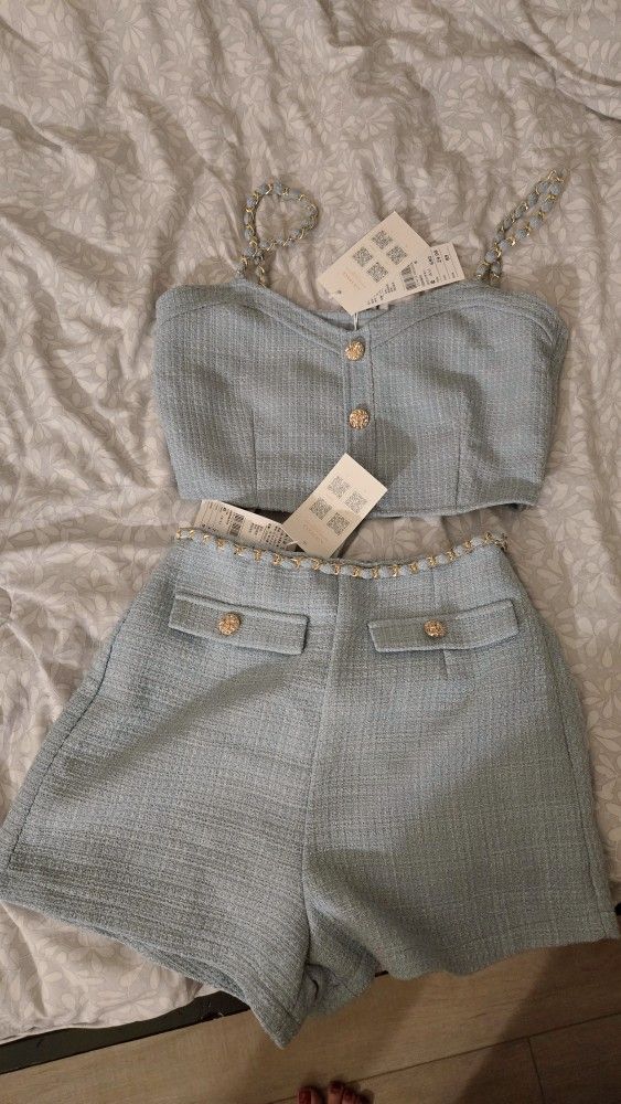 tweed dress set