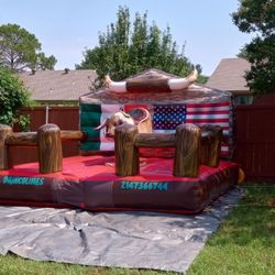 Renta De Toro Mecánico Y Carpas 