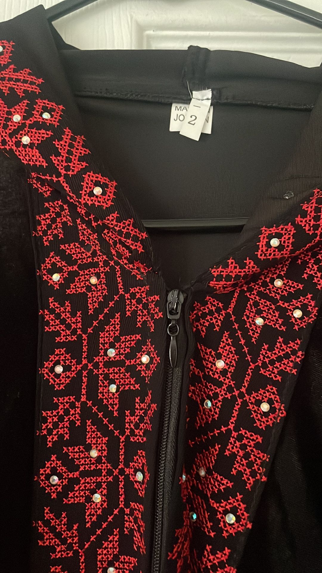 Palestinian Thobe Hooded Abaya