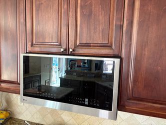 LG ThinQ Over-the-Range Microwave Stainless Steel