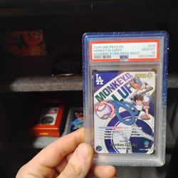 One Piece Luffy Dodgers Collab Psa 10
