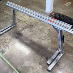 2 T-Rac TracRac Adjustable Clamp On Truck Rack