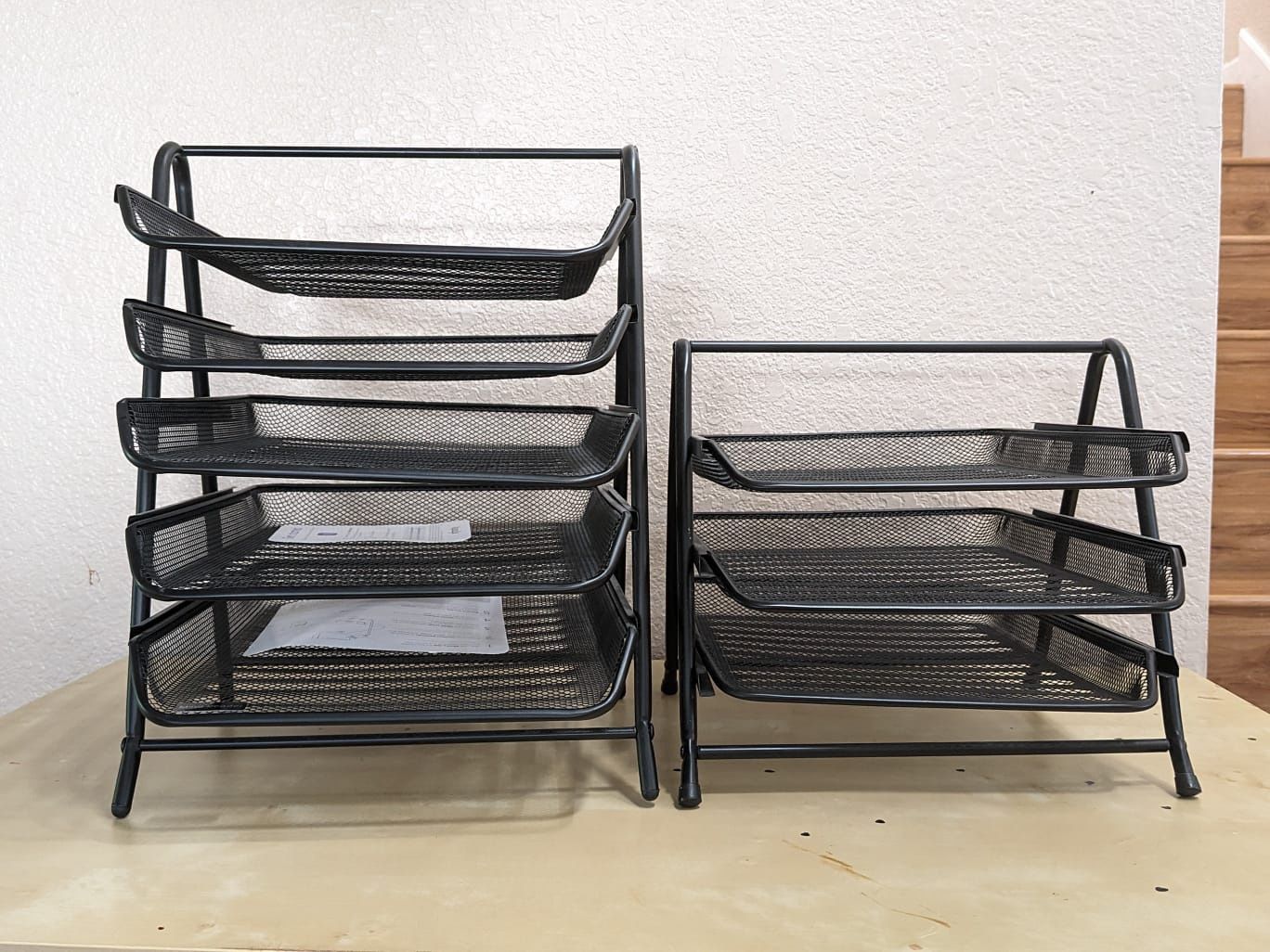 Brand new 5-tier and 3-tier file organiser 