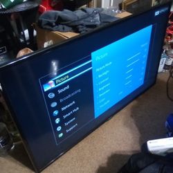 ** SAMSUNG 55" LED SMART TV WITH REMOTE** WORKS GREAT $275