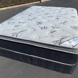 Full Ortho Bamboo Pillow Top Mattress!!