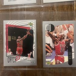 Catch 23 Upper Deck vinyl stickers (MJ) 1997 Release 