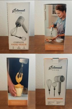 Eternal Living Cordless Hand Mixer