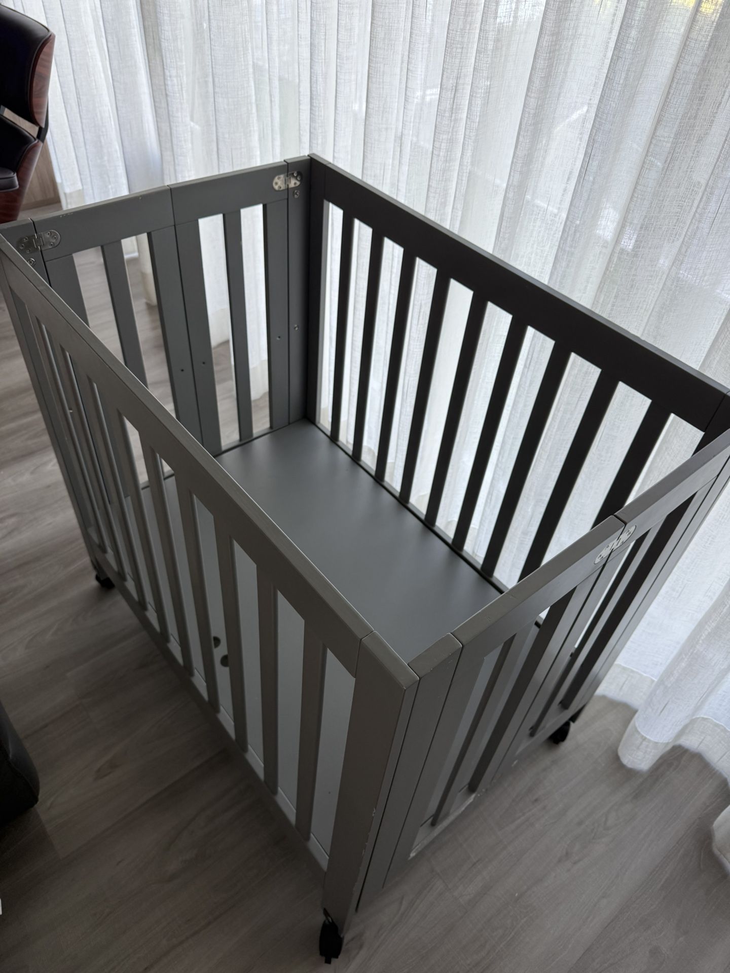 Babyletto Origami Mini Folding Crib Newton Mini Crib Mattress