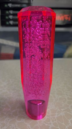 BRAND NEW JDM BUBBLE SHIFT KNOBS – NEON PINK & BLUE – $30 EACH