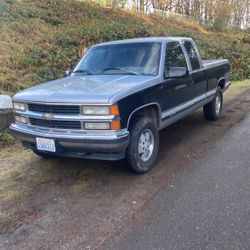 95 Silverado Parts Truck Ex. Cab 4x 4 1000 Or Best Offer