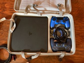 PlayStation 4 Slim Model with 2 Controllers