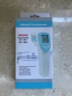 Digital Infrared Thermometer (NUB8380H)