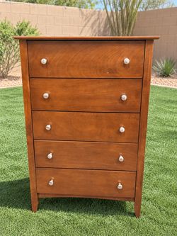 Coaster Carlton Tall 5-Drawer Dresser Brown Wood