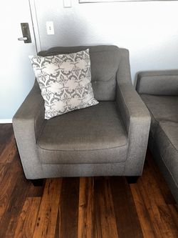 Gray Living Room Chair
