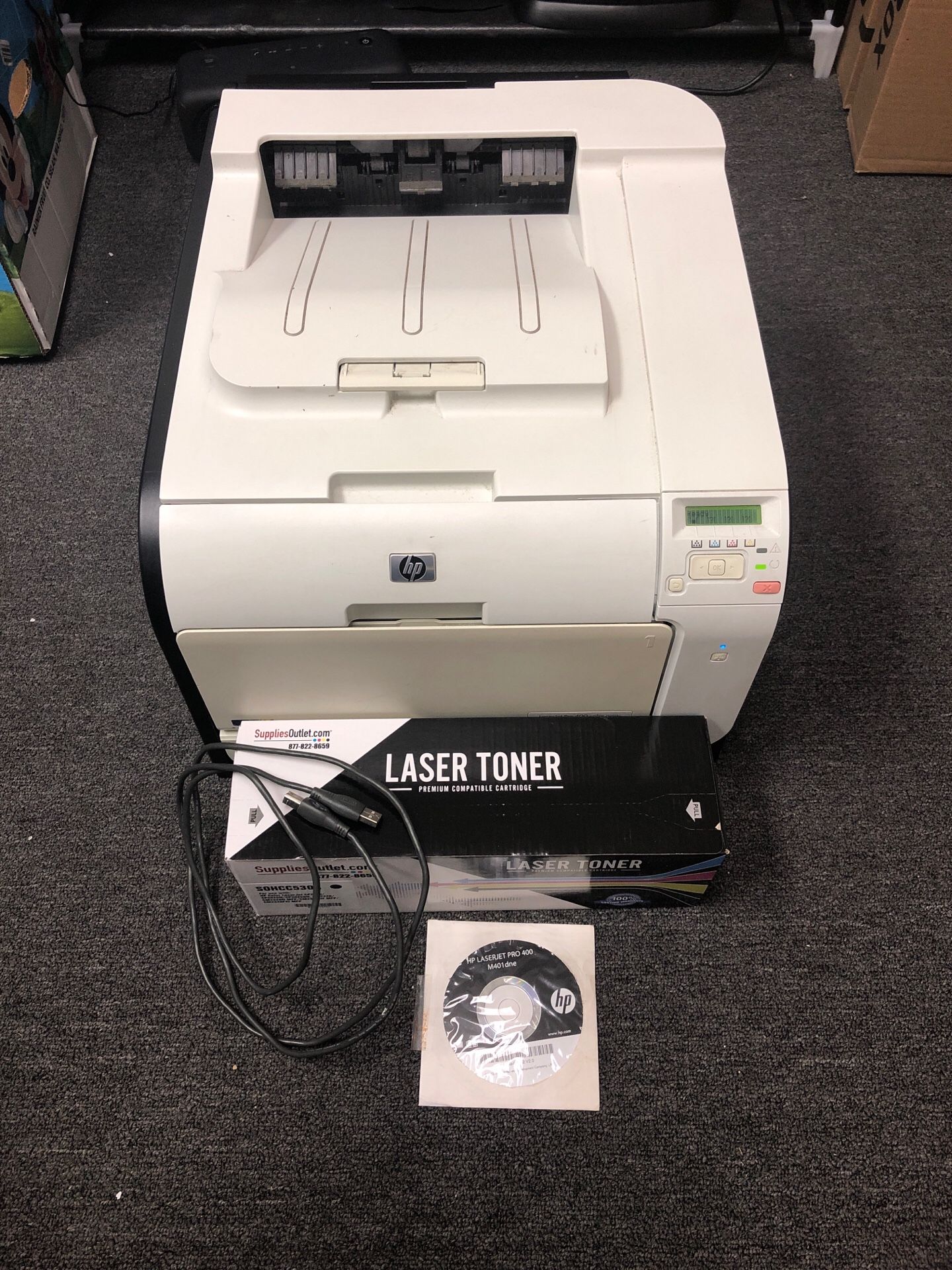 hp LaserJet Pro 400 color M451 wireless printer