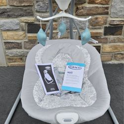Graco Simple Sway Portable Baby Swing With Music And Vibration 