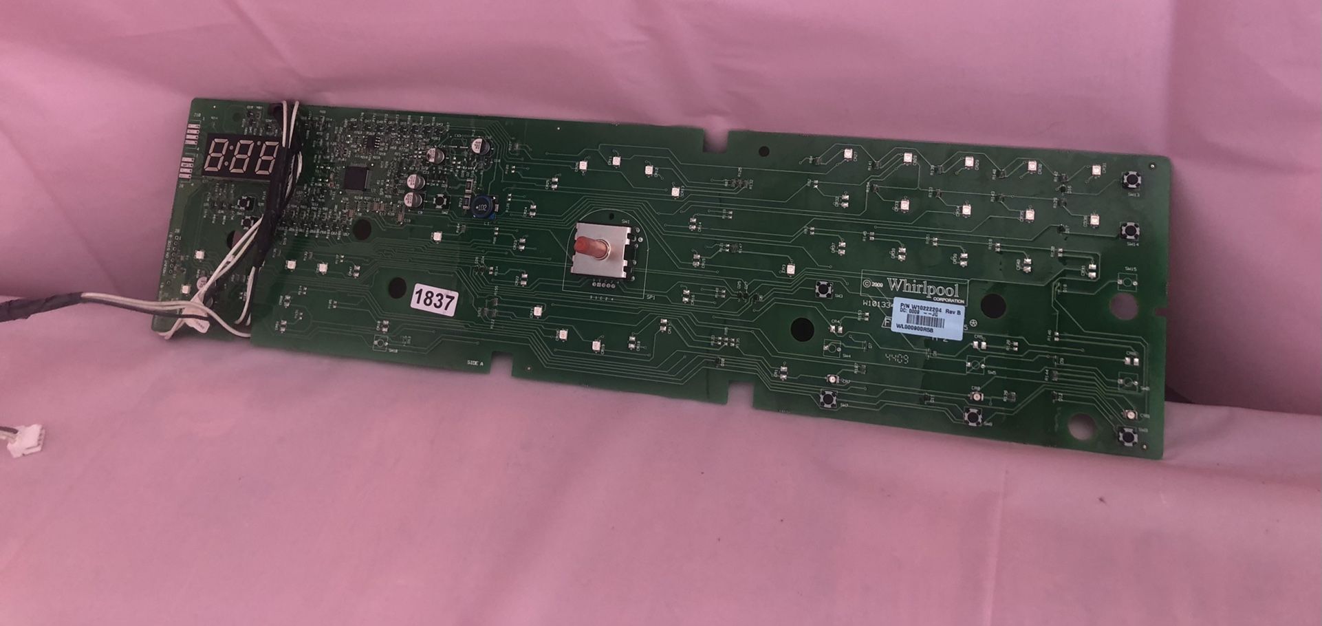 Maytag Whirlpool Dryer Control Board W10222204