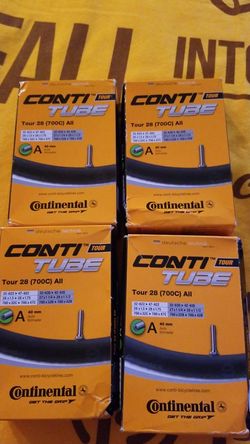NIB!4-Continental Bike Conti Tube Tour 28 (700C) All 40mm