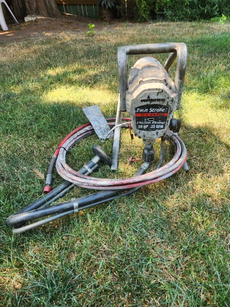WAGNER TWIN STROKE PISTON PAINT PUMP 9140S Asking $50 OBO