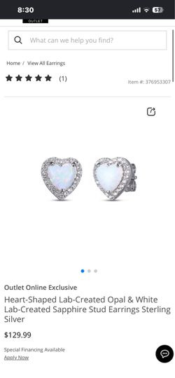 Oval earrings