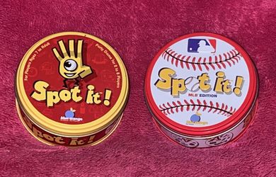 Spot It! Card Games Set Of 2! Original and MLB NEW!