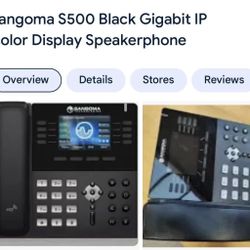 Sangoma s500 color display speakerphone