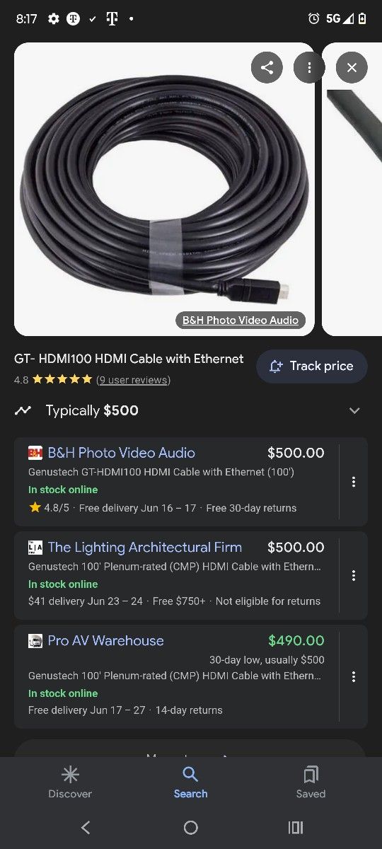 100ft Gold Plated HDMI Cable With Ethernet