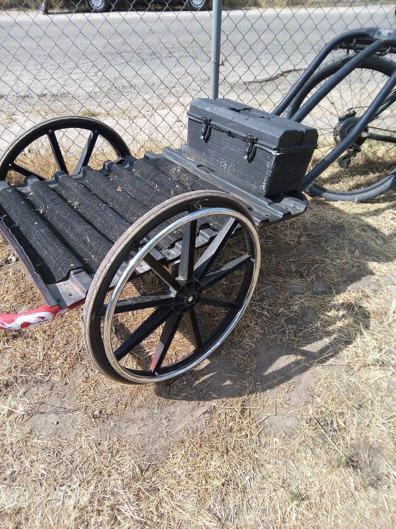 Custom Bike Trailer Carrier