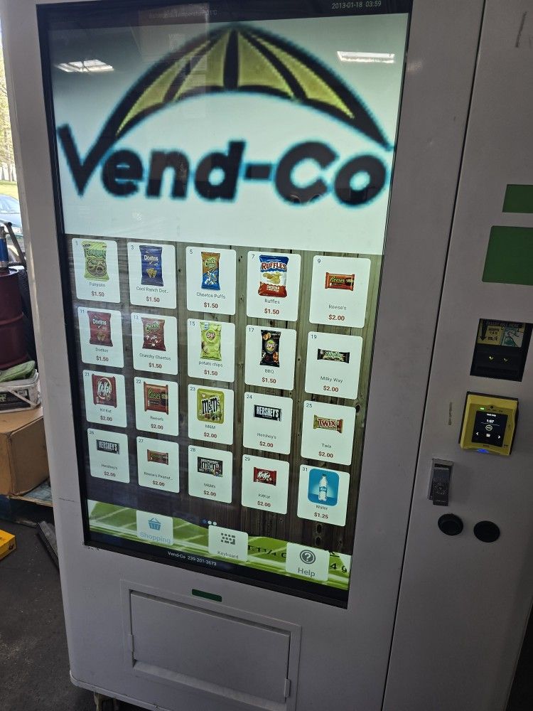 Vending Route For Sale