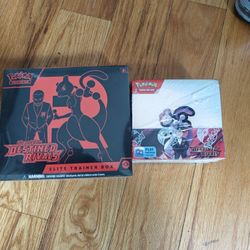 Destined Rival Etb & Booster Display Box