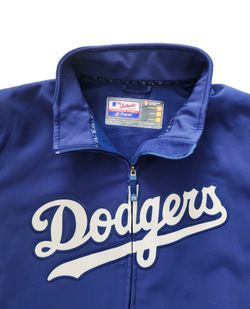 women's majestic dodgers jacket