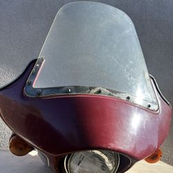 Upper Bow Fairing Windshield For 1977 XS750